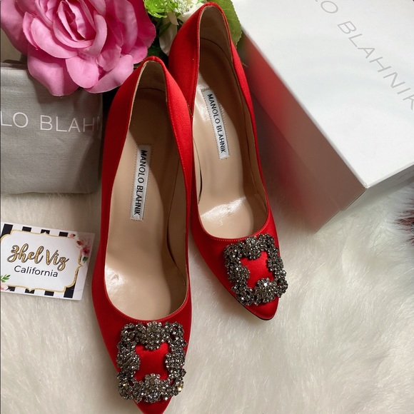 BNIB Manolo Blahnik 105mm - Picture 3 of 14